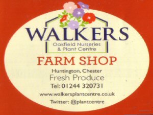 Chestertourist.com - Walkers Nurseries and Plant Centre Huntington. Please click for www.walkersplantcentre.co.uk